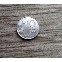Werty71 Финляндия 10 пенни 2000 Соты Пчела