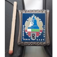 Московский кремль Царь-колокол. Олимпийский Мишка, ситалл. Ау-93