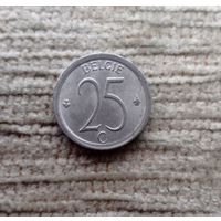 Werty71 Бельгия 25 сантимов 1971