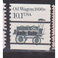 Транспорт  США 1985 год Лот 7 С НАДПЕЧАТКОЙ ИЛИ ПРЕДВАРИТЕЛЬНЫМ ГАШЕНИЕМ