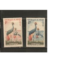 Нигер-1959(Мих.1-2),  ** ,     Фауна , Птицы