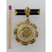 Знак ПНР. Заслуженный работник в сфере коммуникаций. тяжёлый