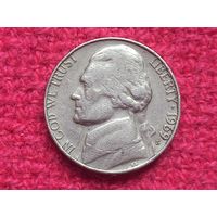 США 5 центов 1969 г. S