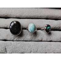 Кольца серебряные