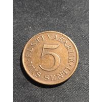 Эстония 5 сентов 1931