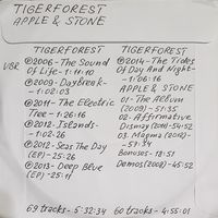 CD MP3 дискография TIGERFOREST, APPLE & STONE - 2 CD