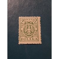 2 мк почта польска 1919