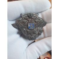 Жетон Московская школа прапорщиков 1915-16гг. Серебро.