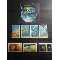 Камбоджа 1984 г. Космос.