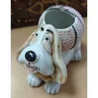 Фарфор статуэтка. Бобик Копилка