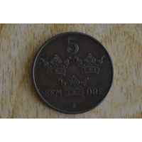 Швеция 5 эре 1945
