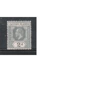 Кайманы-1912,(Мих.35)  * , Британские колонии, Стандарт,Король