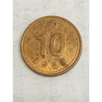 Корея 10 вон 2012