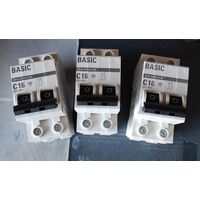 Автомат 4.5кА ВА47-29 2Р 16А С, EKF