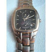 Редкие часы Romanson (автоподзавод, индикатор запаса хода).