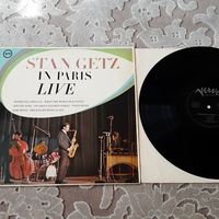STAN GETZ - 1967 - STAN GETZ IN PARIS LIVE (GERMANY) LP
