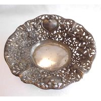 Фруктовница Конфетница 30 х 27 Серебрение 01