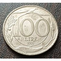 Италия 100 лир, 1993    Большая голова   ( 1-7-8 )