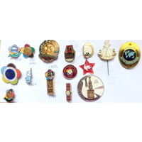 Значки СССР (фестиваль молодежи и др.)