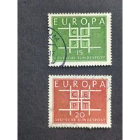 Германия 1963. Европа (C.E.P.T.), 1963 г. - Площадь. Полная серия