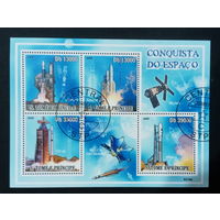 КОСМОС КОСМОНАВТЫ КОСМИЧЕСКИЕ КОРАБЛИ    БЛОК  сто