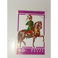 Венгрия 1978 с изображением "Венгерского улана"  17-го века