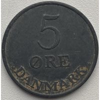 Дания 5 эре 1951 г.