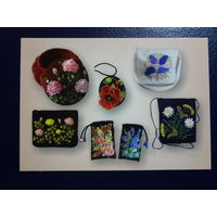 Календарик 2013 г.  Изготовление изделий с авторской вышивкой лентами.