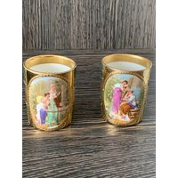 Фарфор. Кофейная пара. Старая Вена. Австрия