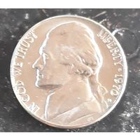 5 центов 1970 США МД Денвер