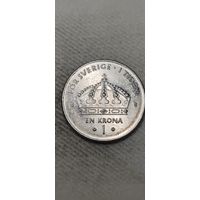 Швеция 1 крона 2001
