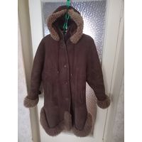 Дубленка натуральная  рр ~ 48