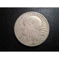 10 злотых 1932 Ядвига с 1 копейки!