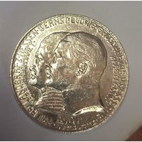 С рубля без мц! 2 марки 1901 Гессен нечастая! Филипп Великодушный