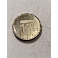 Нидерланды 10 центов 1995