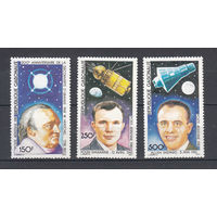 Космос. Габон. 1981. 3 марки. Michel N 764-766 (9,0 е)
