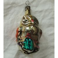 Ёлочная игрушка сова из серии Айболит