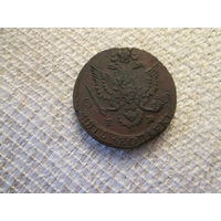 5 копеек ,  Россия  ,  Екатерина  2 ,  1782  год ,   люкс