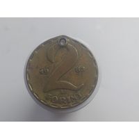 2 форинта Венгрия 1983 год  лот 42 монисто