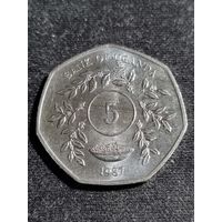 Уганда 5 шиллингов 1987 Unc
