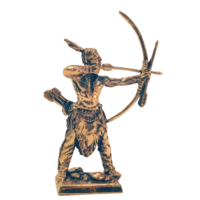 Статуэтка Индеец с луком Бронза