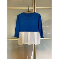 Новый джемпер Marella с блузкой на спинке S/M