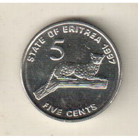 Эритрея 5 цент 1997