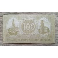 Werty71 Германия 100000000 марок 1923 100 миллионов банкнота Франкфурт-на-Майне