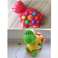 Музыкальный Динозаврик, Черепашка, б.у в отличном состоянии