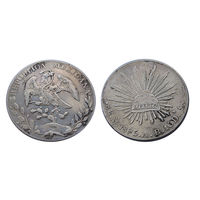 8 реалов 1894 Мексика