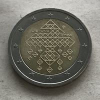 Литва 2 евро 2024 - Соломенные сады - нечастая!