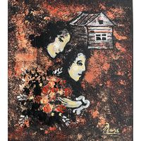 Панно акрил холст