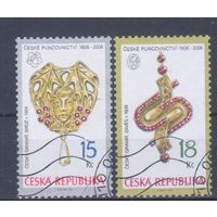 [264] Чехия 2006. Культура.Искусство.Украшения. Гашеная серия.