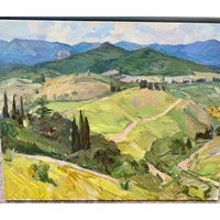 Картина Крым худ Шестопалов.И.А. 1918-1993г.